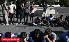 دستگیری ۱۷ سارق در کرمانشاه