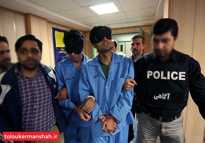 سارقان مامور نمای مسلح به دام پلیس افتادند