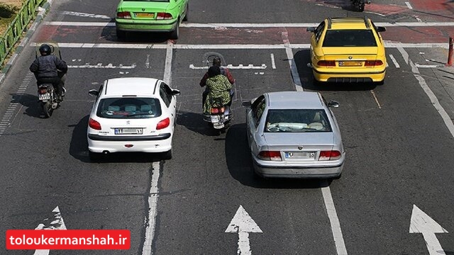 انتقاد رییس پلیس راهور از افزایش تردد در خیابانهای کرمانشاه