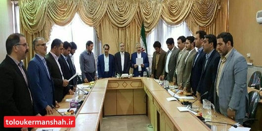 “طیب حیدری” رییس شورای شهر کرمانشاه شد