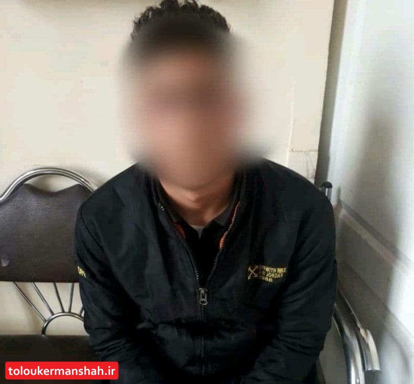 دستگیری سارق مسلح در کرمانشاه با اقتدار پلیس
