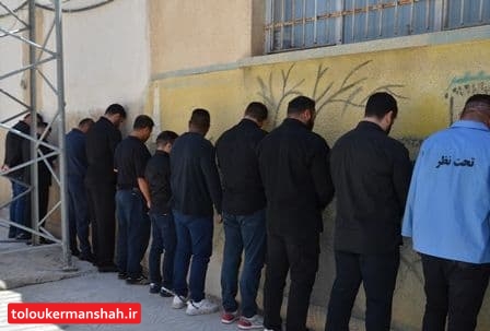 عوامل نزاع دسته جمعی در هرسین دستگیر شدند