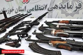 ۲۱ قبضه سلاح غیرمجاز در “ثلاث باباجانی” کشف شد