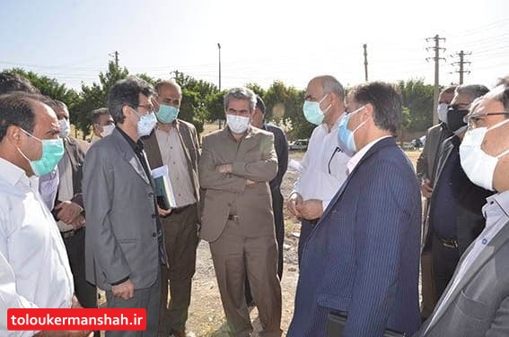 حضور ریاست حوضه آبریز کرخه و مرزی غرب کشور و معاون حفاظت، بهره برداری و امور اجتماعی این حوضه در شرکت آب منطقه ای کرمانشاه