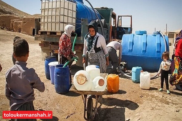 قطعی برق، “کم آبی” روستاهای سنقر را تشدید کرده/ آبرسانی سیار به ۳۵ روستا