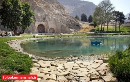 چشمه «تاقبستان» در چند قدمی خشک شدن!