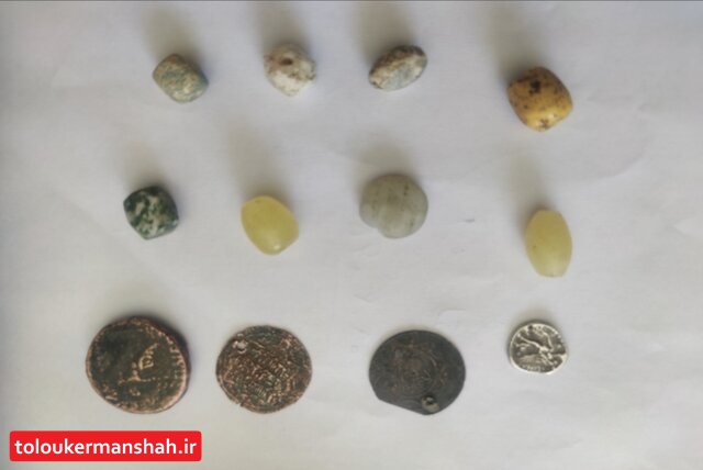 کشف ۱۳۸ شیء تاریخی هزاره اول قبل از میلاد در کرمانشاه