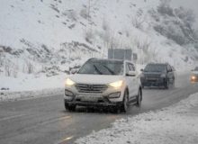 تمام محورهای کرمانشاه “لغزنده” است