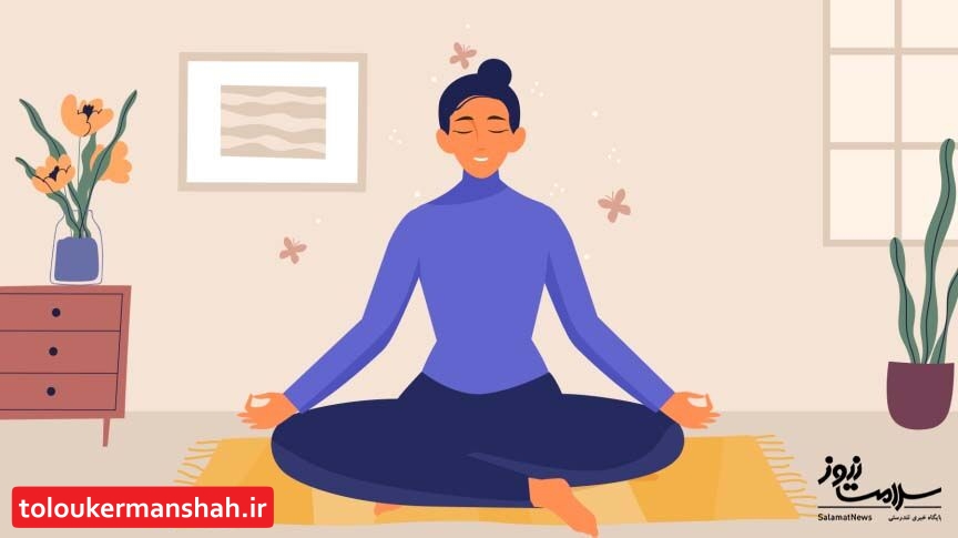 ۵ حرکت یوگا برای کاهش استرس