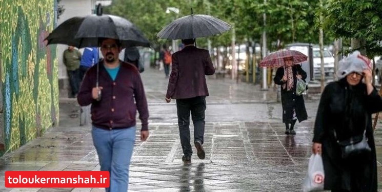 بارش گسترده روز گذشته کرمانشاه بدون خسارت جدی