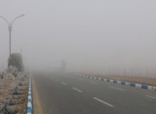 مه صبحگاهی شعاع دید را در «روانسر» و «کنگاور» به ۱۰۰ متر کاهش داد