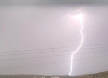 صاعقه جان یک جوان در «صحنه» را گرفت