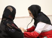 معاینه ۹۹۰ زائر حج تمتع توسط هلال احمر کرمانشاه