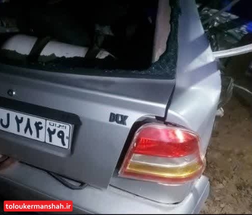 حادثه مرگبار تصادف در محور روانسر – کرمانشاه