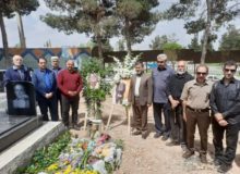 مراسم چهلم درگذشت خالق ۲ کاج برپا شد
