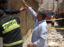 انفجار منزل مسکونی در کرمانشاه به علت نشت گاز+ عکس