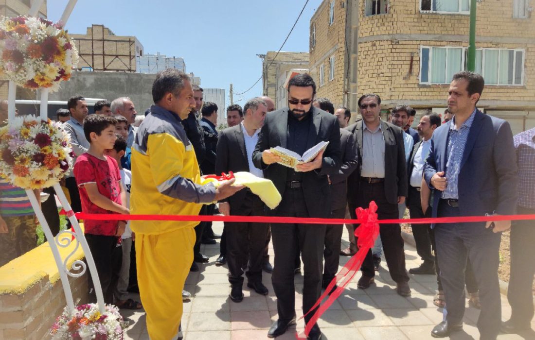 پارک یک هکتاری شهرک “شهرداری” کرمانشاه افتتاح شد