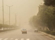 توده “غبار” تا ظهر امروز از کرمانشاه خارج می‌شود/ احتمال نفوذ غبار شدیدتر برای فردا