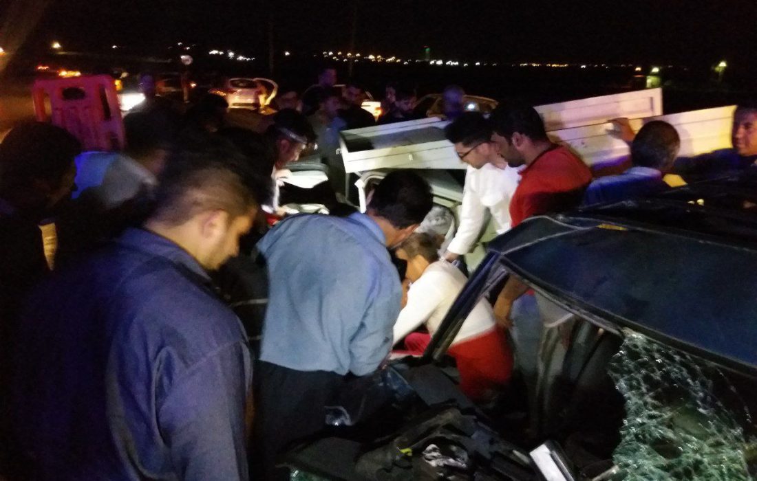 ۴ مصدوم و ۱ جانباخته در حادثه رانندگی محور روانسر _ کرمانشاه