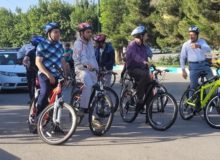 احداث مسیر دوچرخه‌سواری مطالبه شهروندان کرمانشاهی است