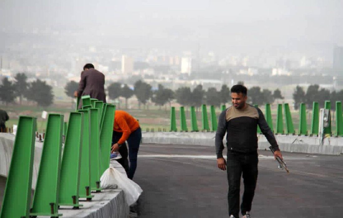 لاین جنوب به شمال تقاطع غیر همسطح سپاه پاسداران  بازگشایی شد