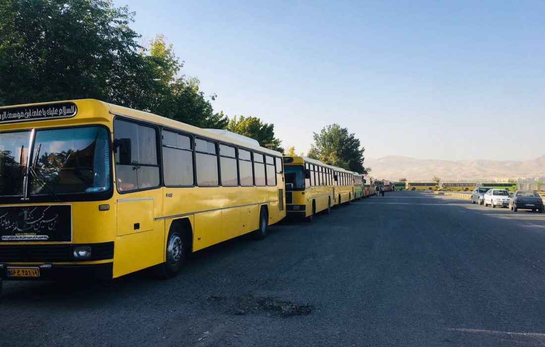 ۱۳۰ دستگاه اتوبوس به مرز خسروی اعزام می‌شود
