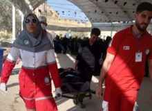 امدادرسانی هلال احمر کرمانشاه به تصادف مرگبار زوار ایرانی در «بعقوبه» عراق