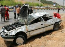 تجاوز از سرعت مجاز و مطمئنه عامل تصادفات مرگبار