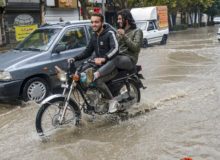 پلیس راهور کرمانشاه: عجله نکنید؛ معابر لغزنده است