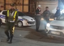 حرکات مخاطره آمیز شبانه رانندگان خط قرمز پلیس است