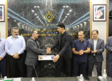 برگزاری آیین تجلیل از آرین سلیمی قهرمان المپیک پاریس در پتروشیمی کرمانشاه