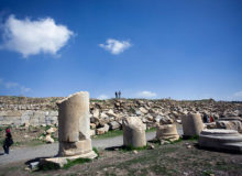 اتمام کاوش‌های باستان شناسی در معبد آناهیتا کرمانشاه