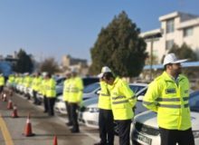 طرح زمستانی پلیس راه در کرمانشاه آغاز شد
