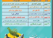 آغاز پویش‌های درختکاری در کرمانشاه با شعار «کاشت هر درخت، طریقت هر ایرانی»