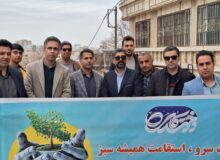 ‍ ‍ به همت سازمان سیما، منظر و فضای سبز شهرداری کرمانشاه انجام شد؛کاشت نهال در خیابان شورا