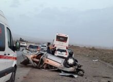 مرگ ۱۴ نفر در تصادفات نوروزی جاده‌های کرمانشاه