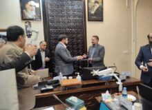 مراسم تودیع مدیر کل بازرسی شهرداری کرمانشاه برگزار شد