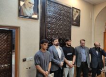 تجلیل از دو مدال آور جوان کشتی کرمانشاه