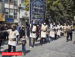 پلیس کرمانشاه شب های محرم در کنار عزاداران حسینی (ع) است
