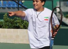 امیرحسین حسنی تنها نماینده پسران ایران در تنیس سطح اول آسیا