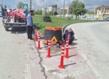 بیش از ۷ هزار قطعه تجهیزات ترافیکی در کرمانشاه نصب شد