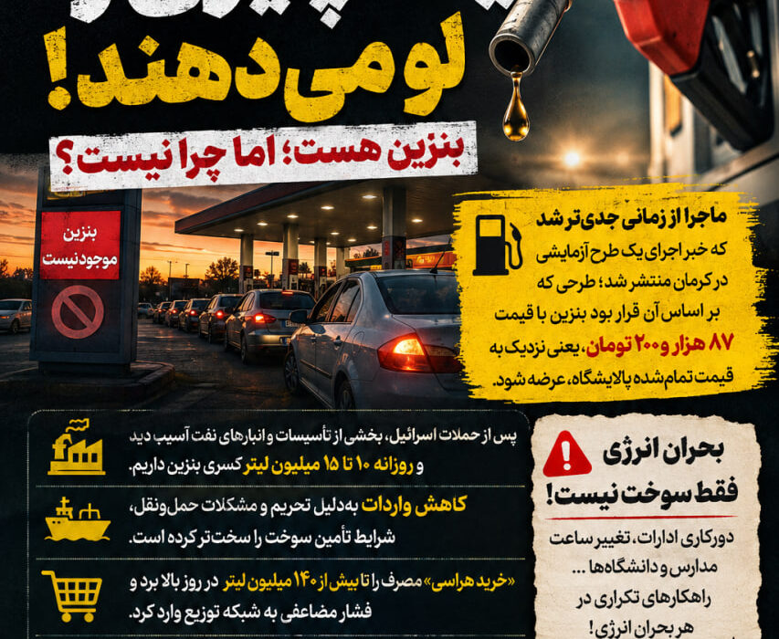پمپ‌بنزین‌ها یک چیزی را لو می‌دهند / بنزین هست؛ اما چرا نیست؟