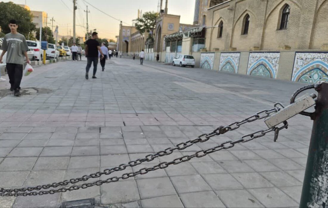 یک درخواست از امام جمعه محترم کرمانشاه: قفل این معبر را باز کنید