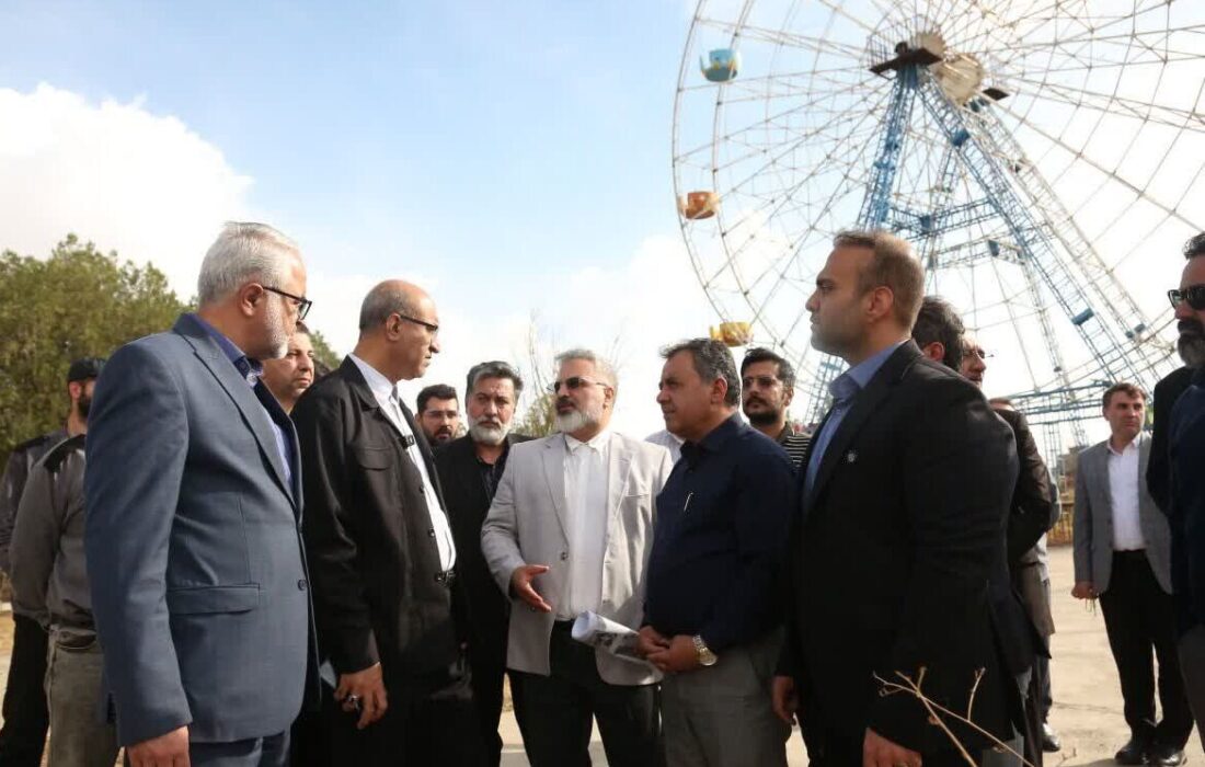 وعده نوروزی شهربازی کرمانشاه/ قطار شهری در مسیر بهرهبرداری در ۱۴۰۶