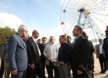 وعده نوروزی شهربازی کرمانشاه/ قطار شهری در مسیر بهرهبرداری در ۱۴۰۶