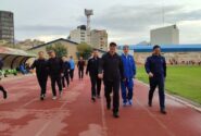 استاندار کرمانشاه در ورزشگاه آزادی/ تأکید بر ورزش و کتابخوانی در سبک زندگی مدیران