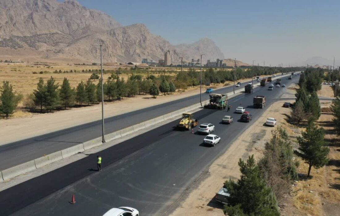 ۴۰۰ کیلومتر عملیات روکش آسفالت و بهسازی راه‌های کرمانشاه اجرا شد